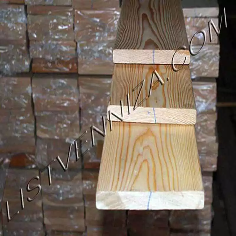 Палубная доска из лиственницы 28мм АВ