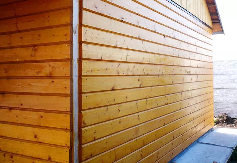 Как крепить имитацию бруса