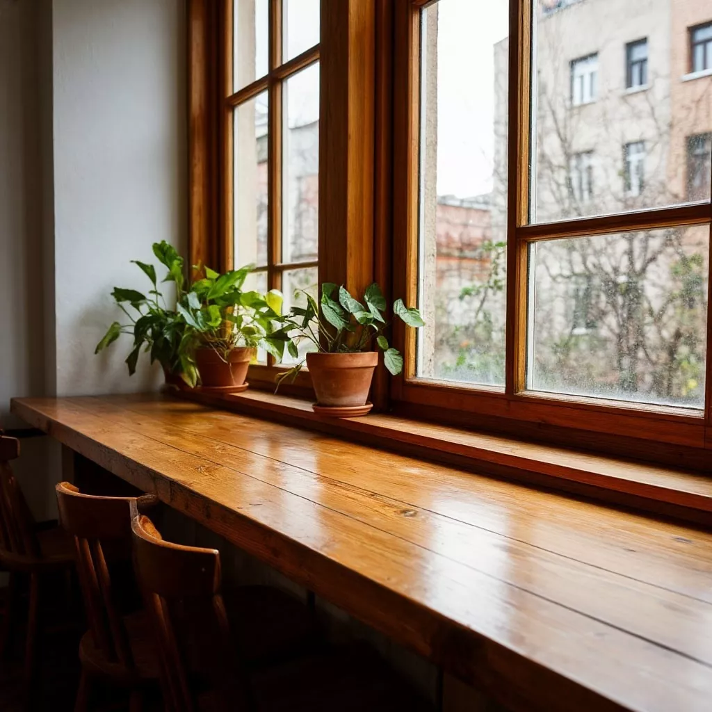 Как сделать стол-подоконник