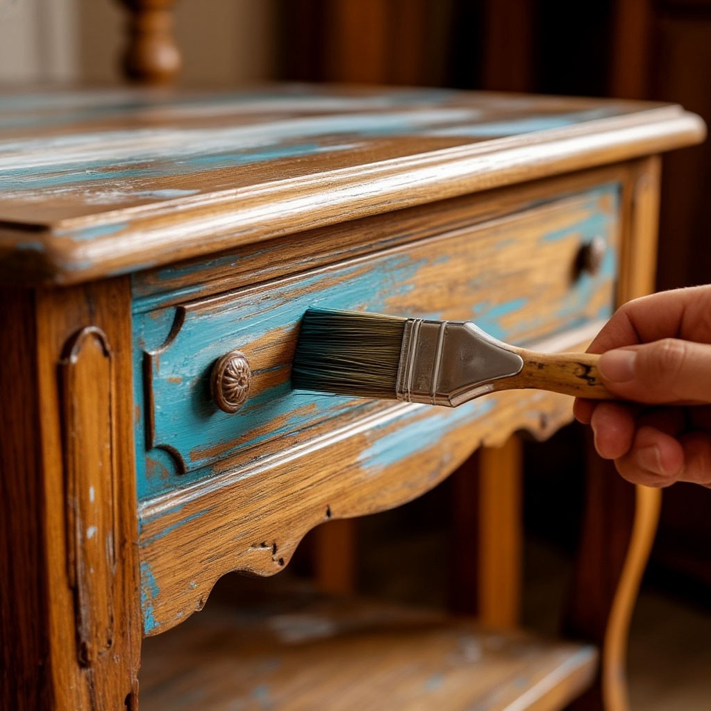 Как перекрасить мебель