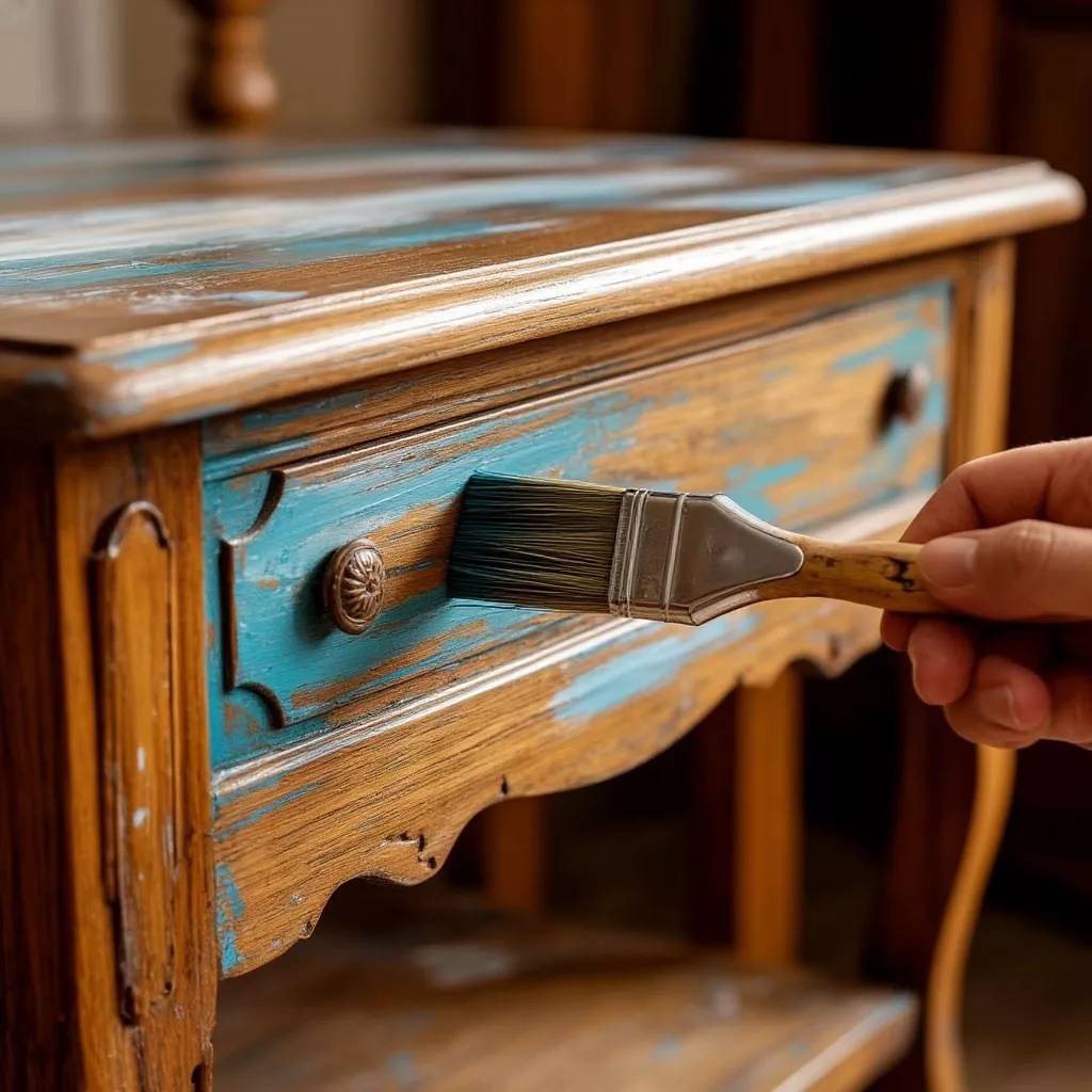 Как перекрасить мебель