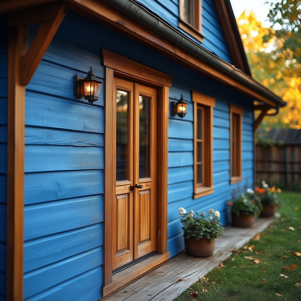 Чем красить деревянный дом