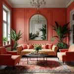 Сочетание цветов в интерьере