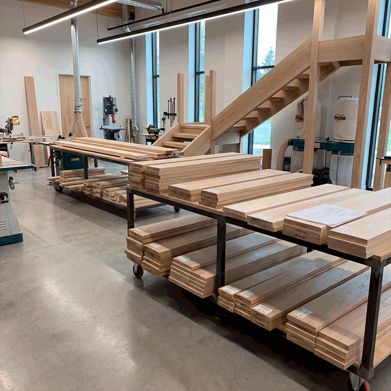 Пиломатериалы для лестниц