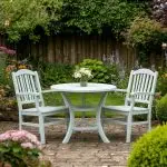 Чем покрасить садовую мебель