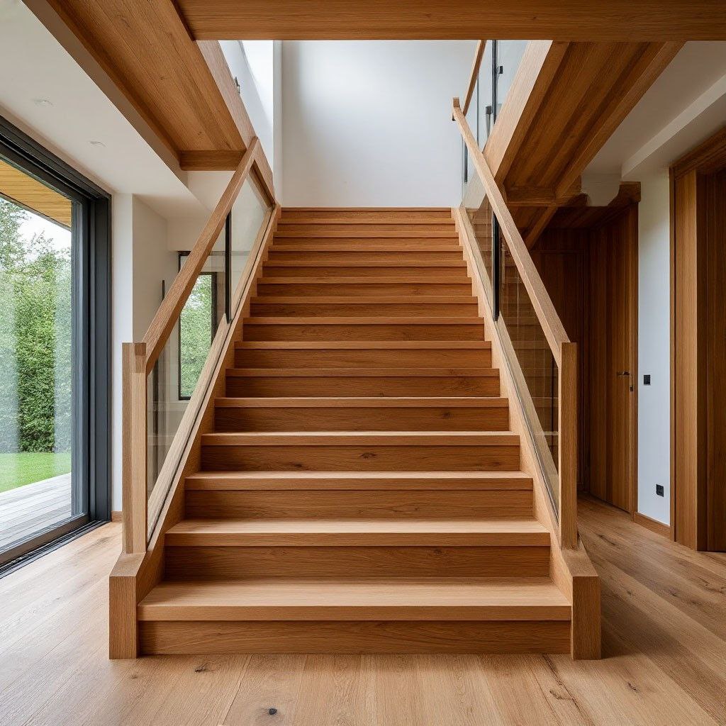 Дизайн лестницы в частном доме